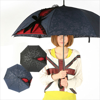 러블리 리본 자동장우산